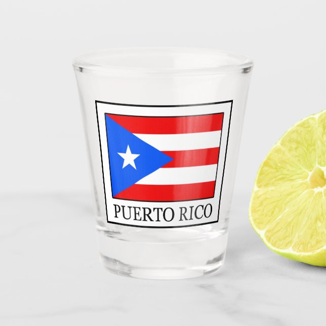 Verre A Shot Porto Rico (Devant)
