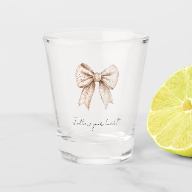 Verre A Shot Poser la ceinture blanche (Devant)