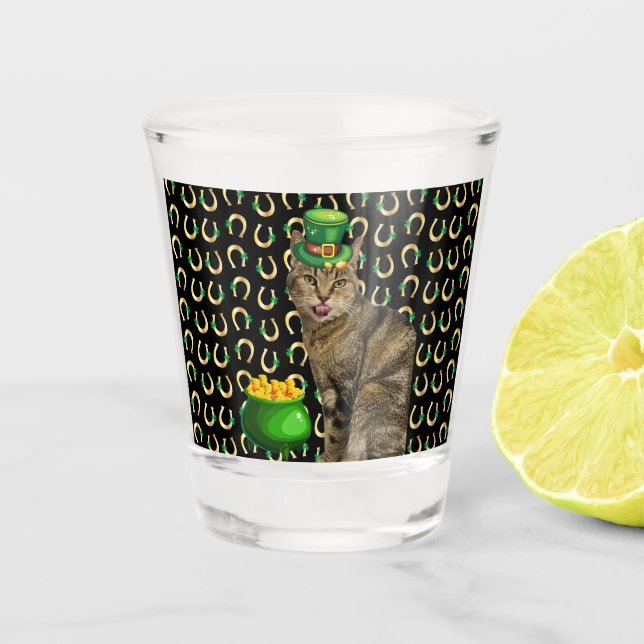 Verre A Shot Pot O'Gold Indigo (Devant)
