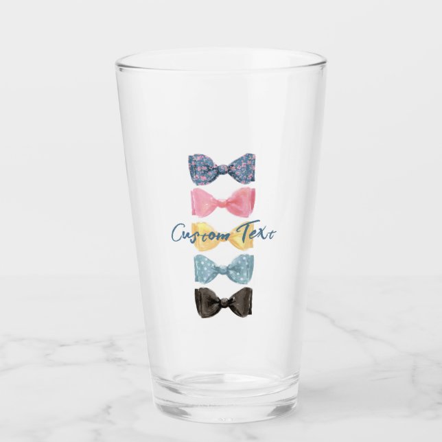 Verre à shot pour cravates papillon personnalisées (Devant)