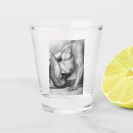 Verre A Shot Pour Lui Masculine Art Modèle Nu-Homme