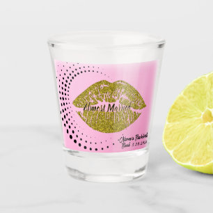 Verre A Shot "Presque mariés" Chercheuse d'or Bachelorette aux 