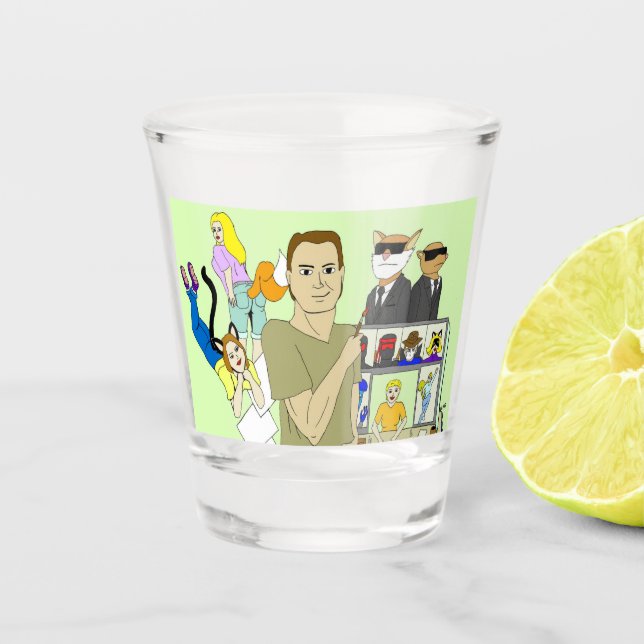 Verre A Shot profile (Devant)