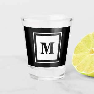 Verre A Shot Proposition Monogramme Groomsman ou Best Man