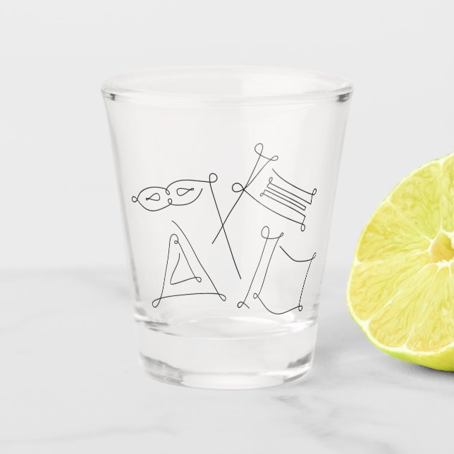 Verre A Shot Purim (homonymie) (Devant)