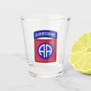 Verre A Shot quatre-vingt-deuxième Vétérans de Fort Bragg de