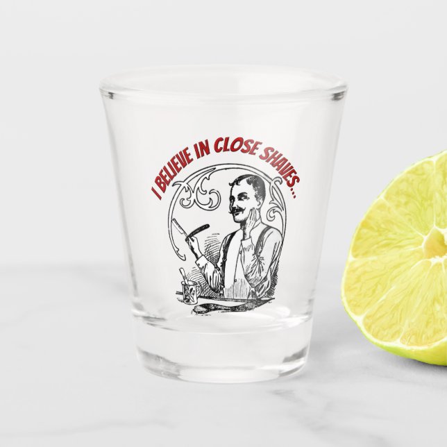Verre A Shot Rasoir traditionnel (Devant)