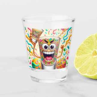 Verre A Shot Rave Party Shot Glass – vibrant Fun 