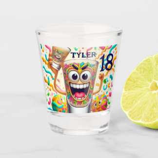 Verre A Shot Rave Party Shot Glass – vibrant Fun 