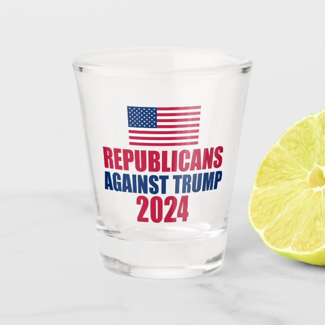 Verre A Shot Républicains contre l'élection de Trump en 2024 (Devant)