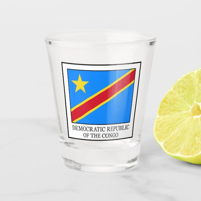 Verre A Shot République démocratique du Congo (Devant)