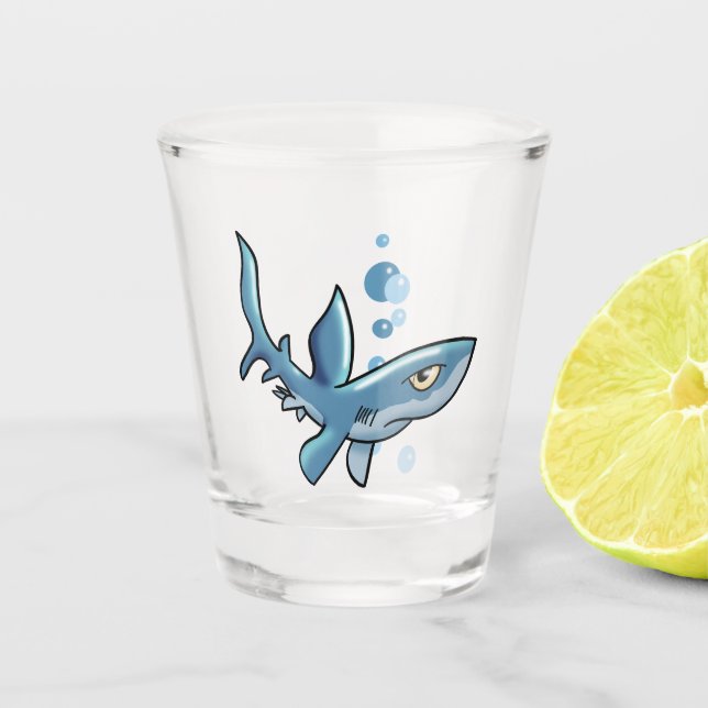 Verre A Shot Requin (Devant)