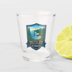 Verre A Shot Réserve de parc national Pacific Rim Canada