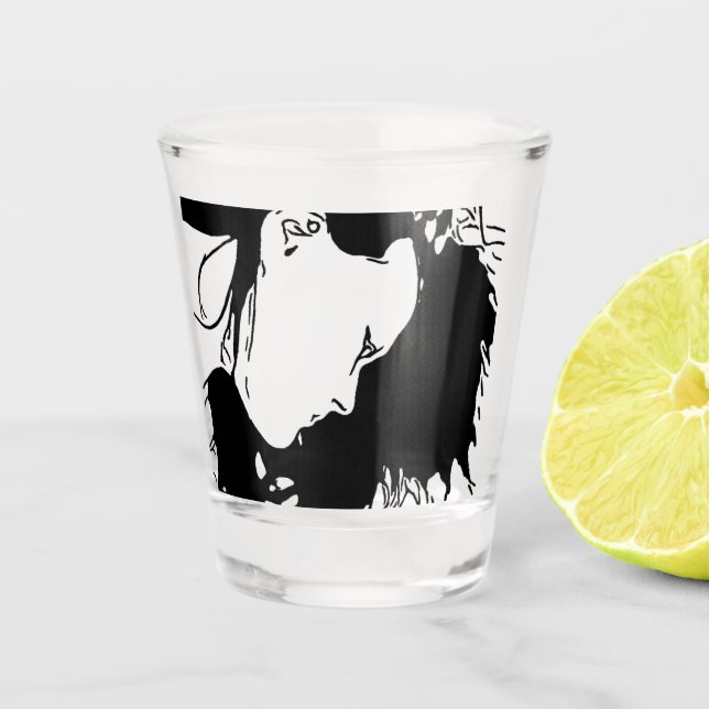 Verre A Shot Retenez Les Cheveux (Devant)