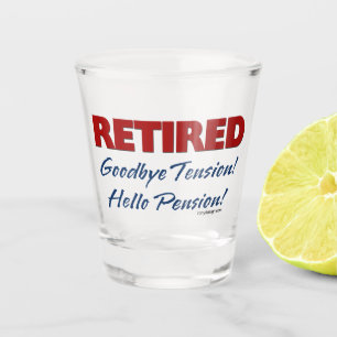 Verre A Shot Retiré : Au revoir pension de tension bonjour !