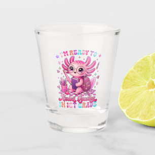 Verre A Shot Retour à l'école Je suis prêt à répondre aux quest