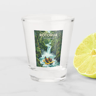 Verre A Shot Rivière Kaituna Nouvelle-Zélande