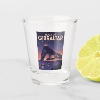 Verre A Shot Rocher de Gibraltar