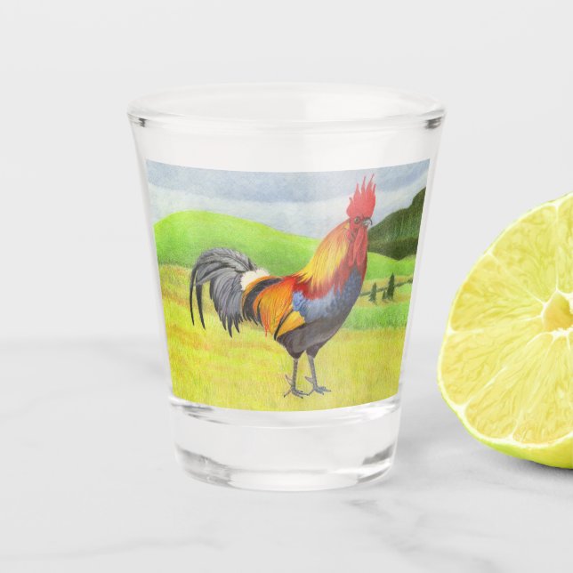 Verre A Shot Rooster (Devant)