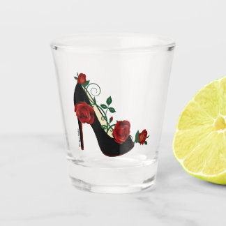 Verre A Shot Rose de Stiletto