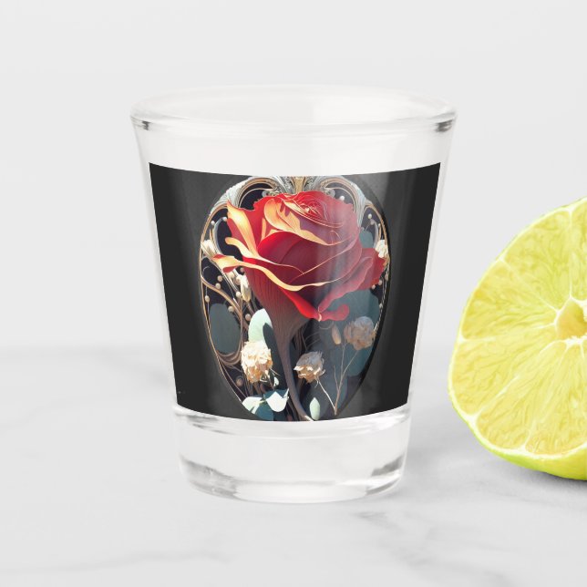 Verre A Shot ROSE n° 1 (Devant)