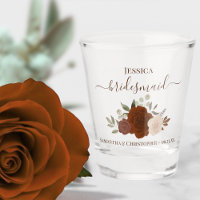 Roses Bohème Orange Rouille Élégantes Mariage Demo