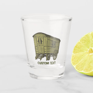 Verre A Shot Roulotte de caravane tsigane