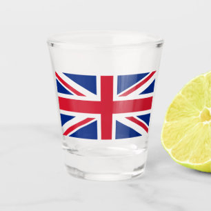 Verre A Shot Royaume-Uni (British Flag) (Union Jack) (Royaume-U