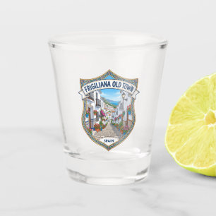 Verre A Shot Ruelle à Frigiliana Espagne