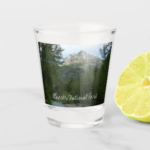 Verre A Shot Ruisseau McDonald au parc national de Glacier