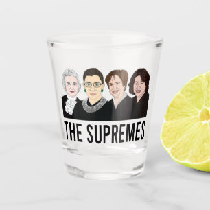 Verre A Shot Ruth Bader Ginsburg Mug, femmes de la Cour Suprêm