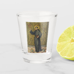 Verre A Shot Saint Bernardin de Sienne Art de style Renaissance