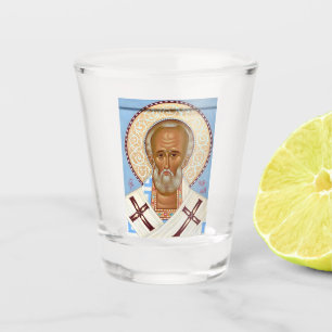 Verre A Shot Saint Nicolas de Myre Art Orthodoxe Premium