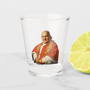 Verre A Shot Saint Pape Jean XXIII Chef de l'Église catholique