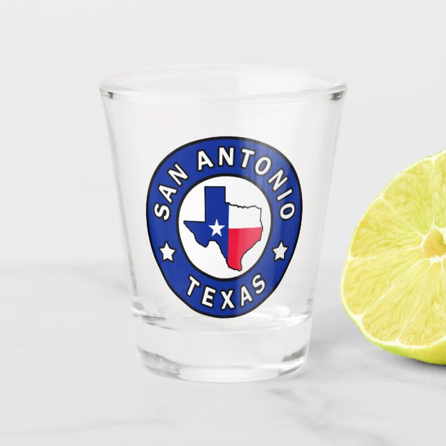 Verre A Shot San Antonio Texas (Devant)