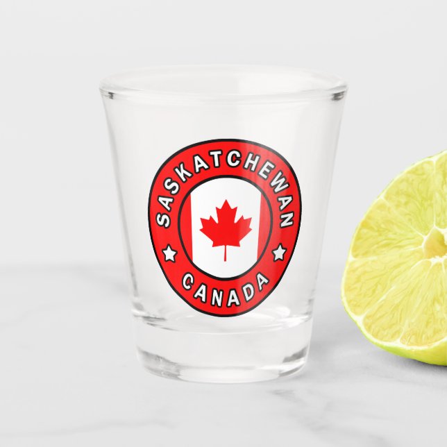 Verre A Shot Saskatchewan Canada (Devant)