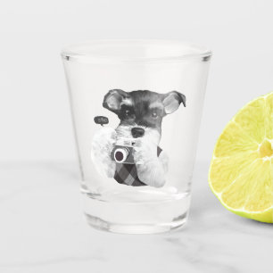 Verre A Shot Schnauzer avec caméra