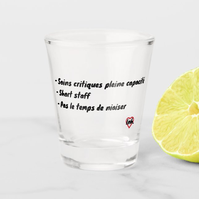 Verre A Shot Short staff (Devant)