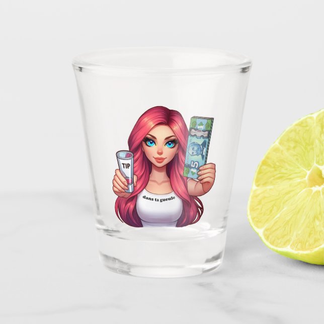 Verre à shot shot glass (Front)