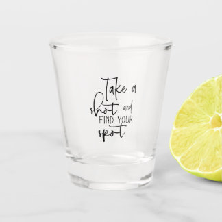 Verre A Shot Shot Glasses with Text Caption Wine Glasses