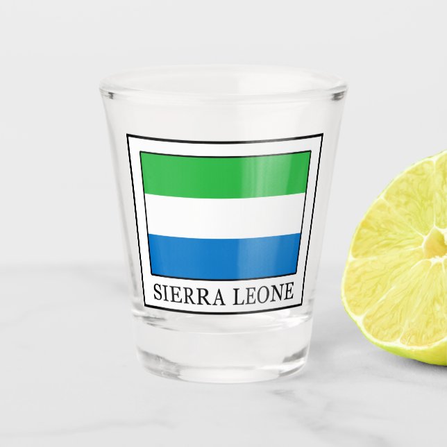 Verre A Shot Sierra Leone (Devant)