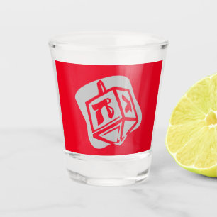 Verre A Shot Silver Dreidel