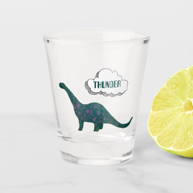 Verre A Shot Sinclair Dinosaur (Devant)
