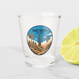 Verre A Shot Site archéologique de Metera Érythrée