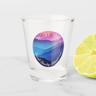 Verre A Shot Smoky mountain Sunset
