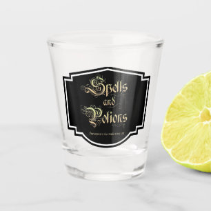 Verre A Shot Sorts et Potions