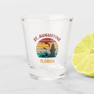 Verre A Shot St Augustine Florida Retro Sunset Design