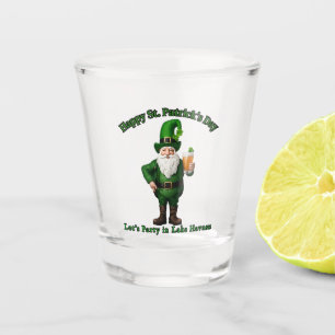 Verre A Shot St. Patrick's Day au lac Havasu, Az.