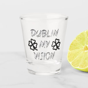 Verre A Shot St. Patrick's Day Drôle Humour vert
