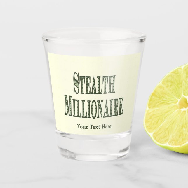 Verre A Shot Stealth Millionaire (Devant)